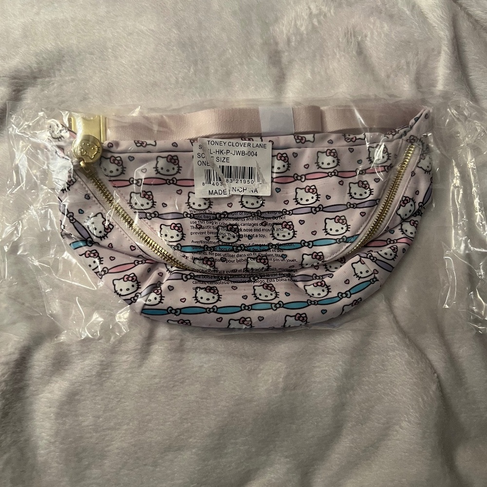 Stoney Clover Lane Hello Kitty Jumbo Fanny NWT